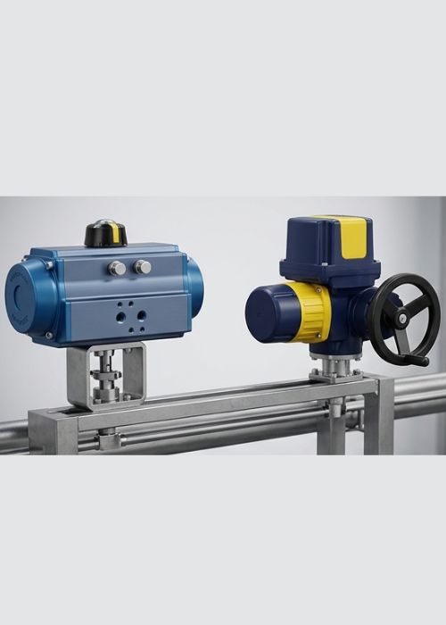 Electric & Pneumatic Actuation